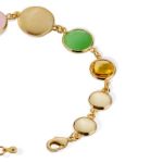 Mesmera 14K Altın Kaplama French Bileklik Gold resmi