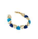 Mesmera 14K Altın kaplama Taşlı Bileklik resmi