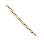 Mesmera Altın Kaplama Klasik Zincir Bileklik 19 cm resmi