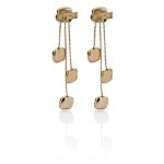 Mesmera 14K Kaplama 3 Lü Sallantılı Küpe resmi