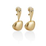 Mesmera 14K Altın Kaplama Küpe resmi