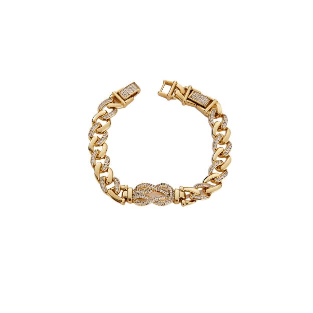 Mesmera Altın Kaplama 19 cm Bileklik resmi