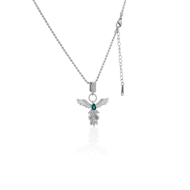 Mesmera Gümüş melek Kolye resmi